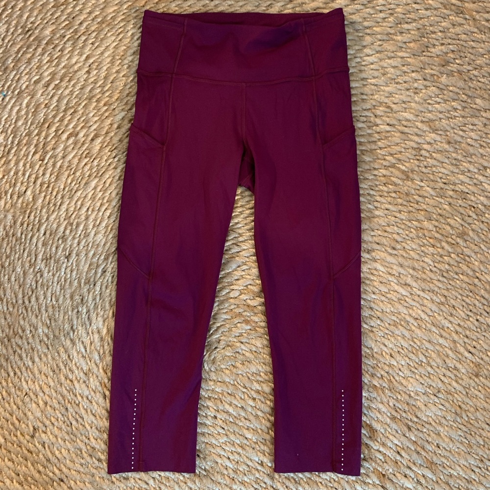 Lululemon Fast & Free HR Cropped Leggings
